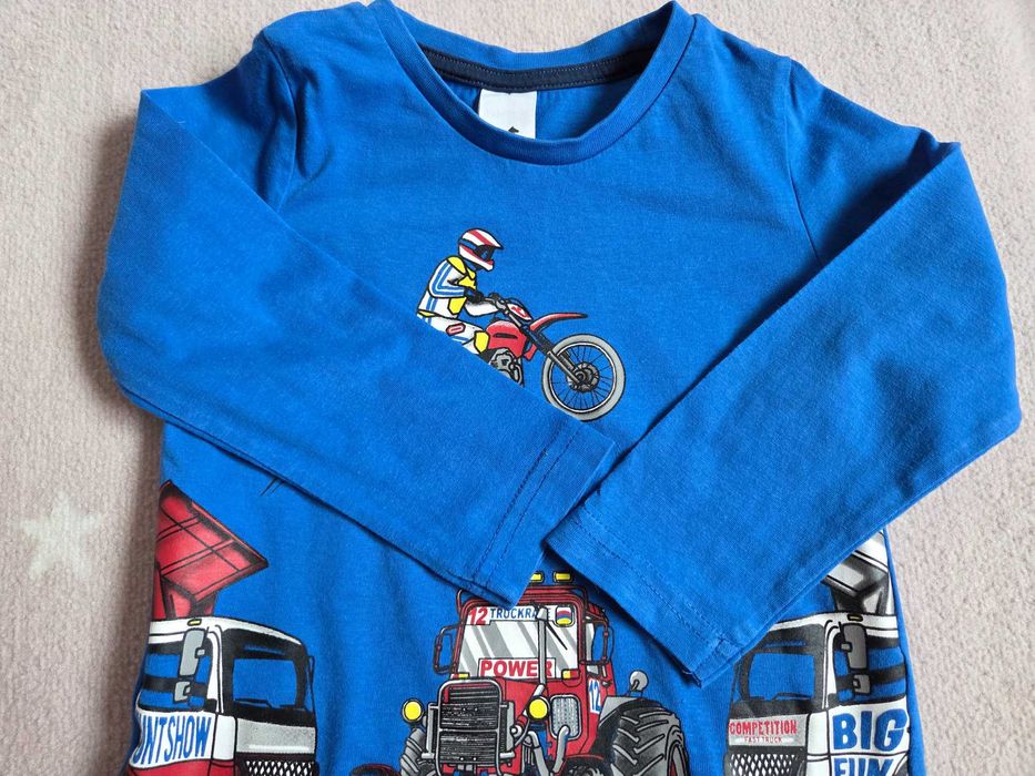 Bluza baieti moto, tractor masura 98