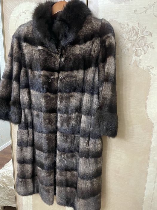 Норковая шуба б/у