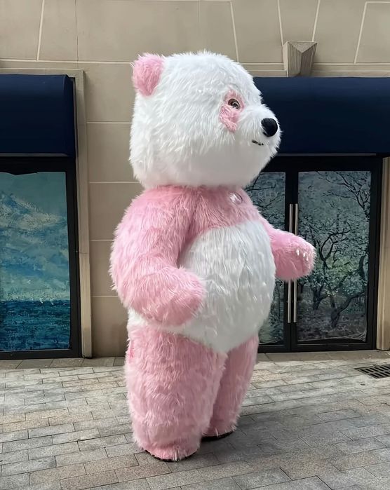 МАСКОТ КОСТЮМ розова панда