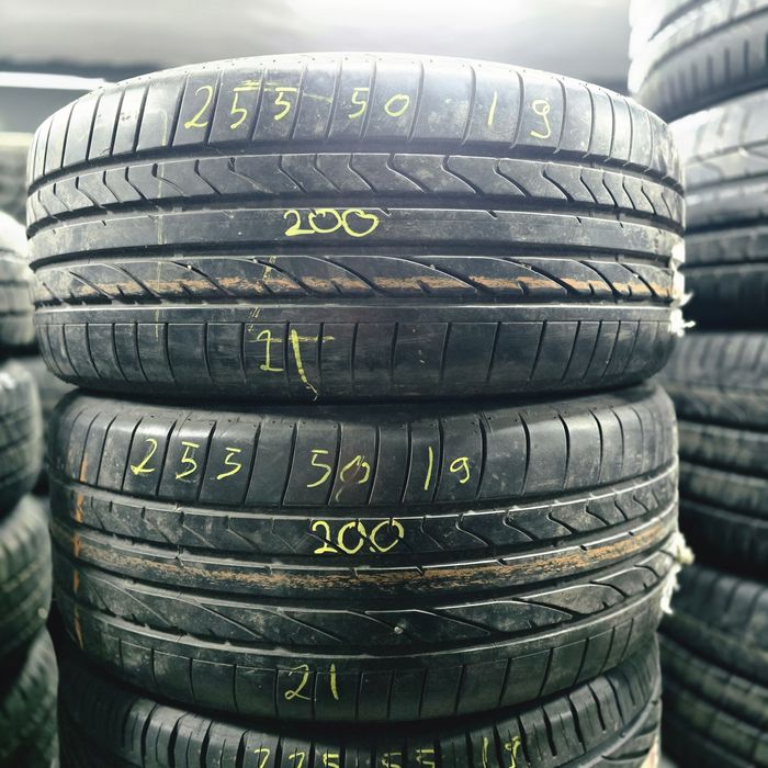 2x 255/50/19 M+S BRIDGESTONE 2021 Stare excelentă