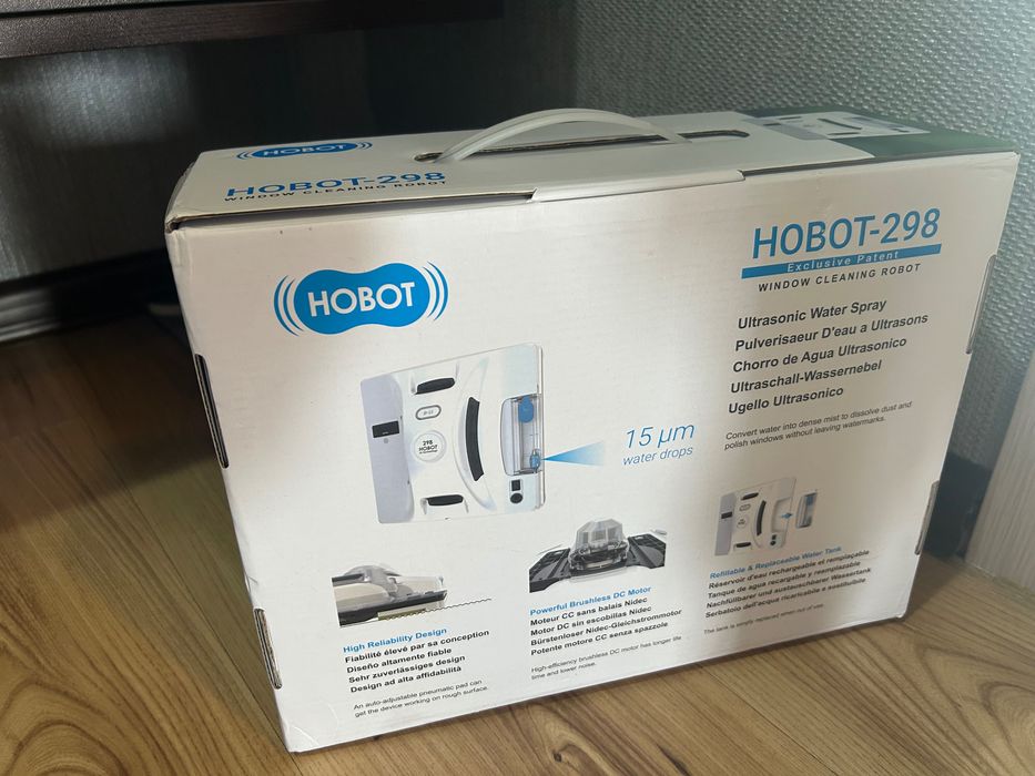 Робот за миене на прозорци - Hobot