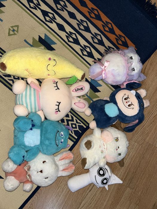 Пакет мягких игрушек,срочно