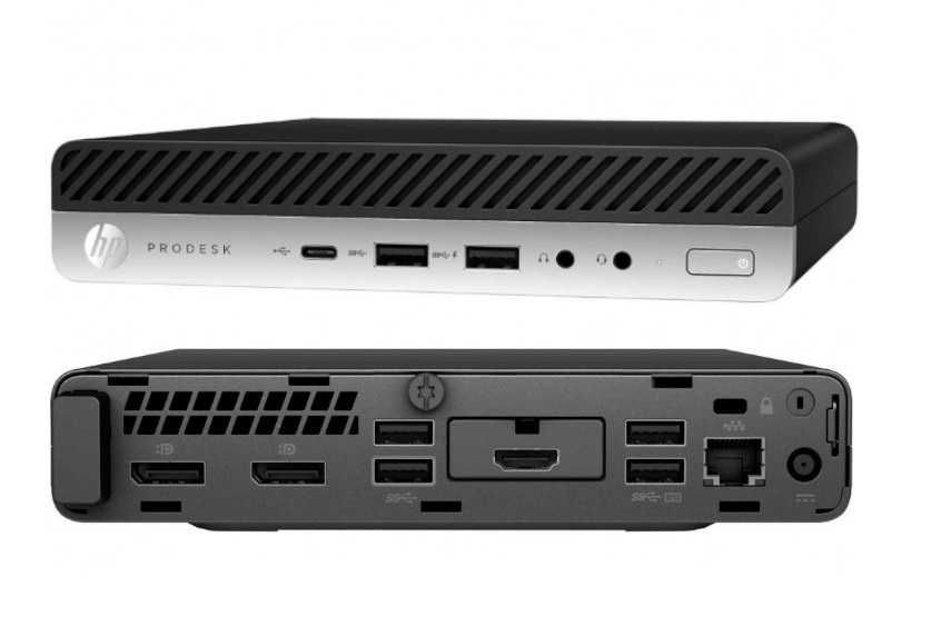 HP ProDesk 600 G4 Mini PC i3 8100T 8-32GB 128-1TB SSD Win 10/11 Pro