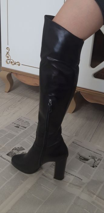 Сапоги-ботфорты (зима)