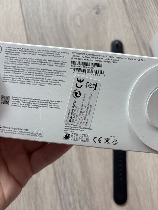 Apple Watch Series 10 46mm • 97% батерия • Гаранция до 09.2026