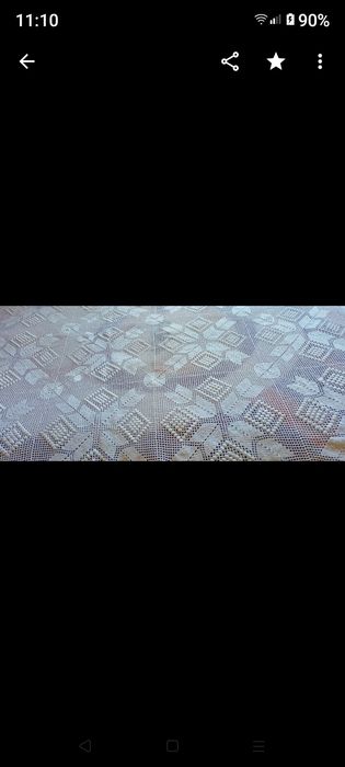 Ръчно плетено покривало