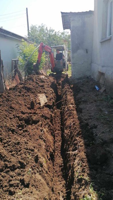 Услуги с мини багер София