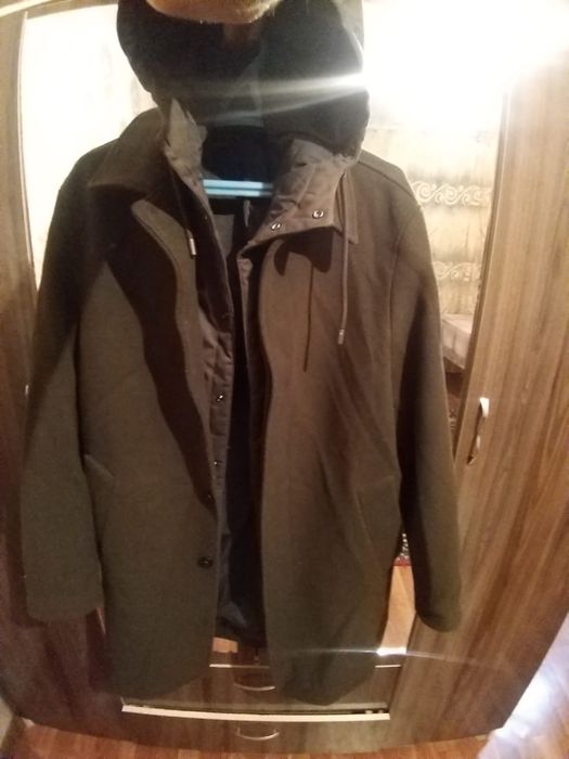 Пальто   зелёное