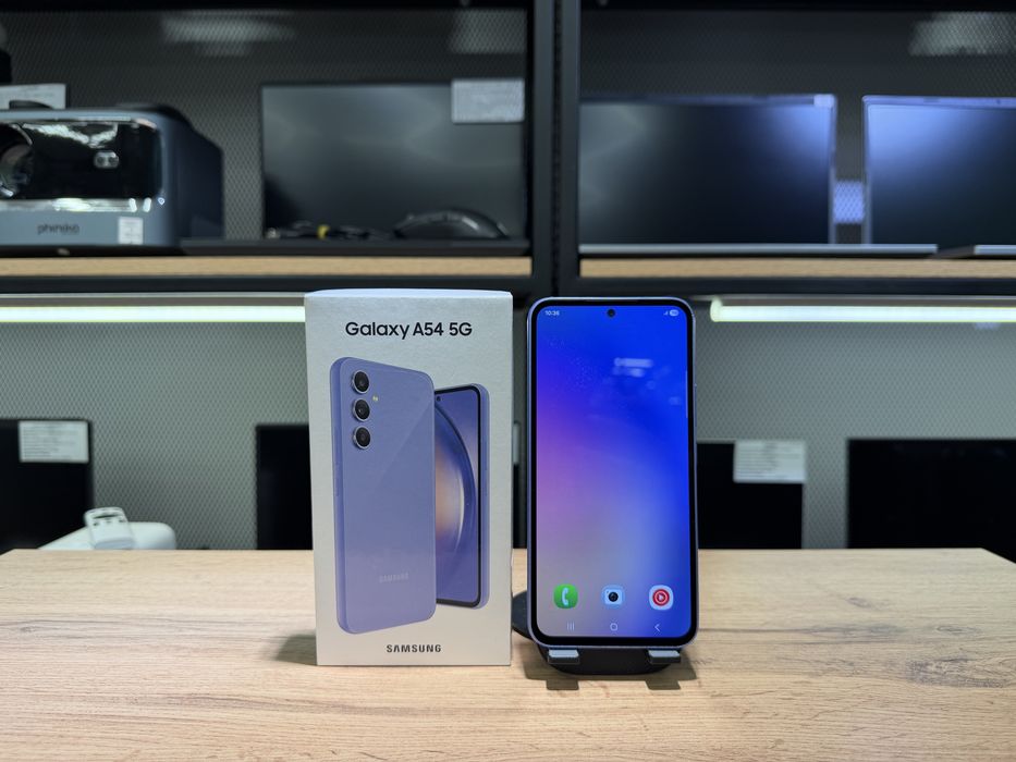 Samsung A54 5G, 8/256 GB, Awesome Violet, хорошее состояние, 2052/А10