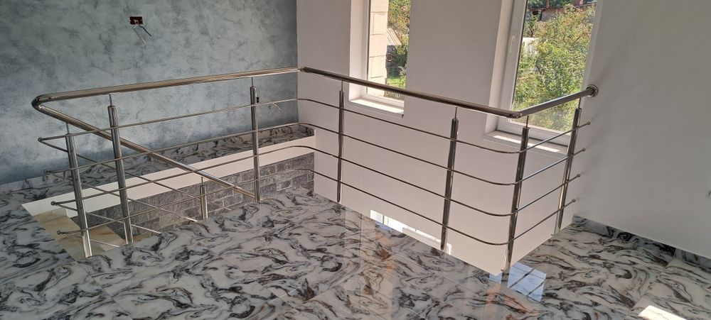 balustrade inox și scari