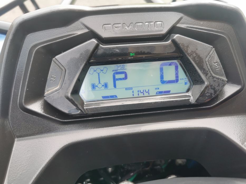Cf moto 450L în garantie