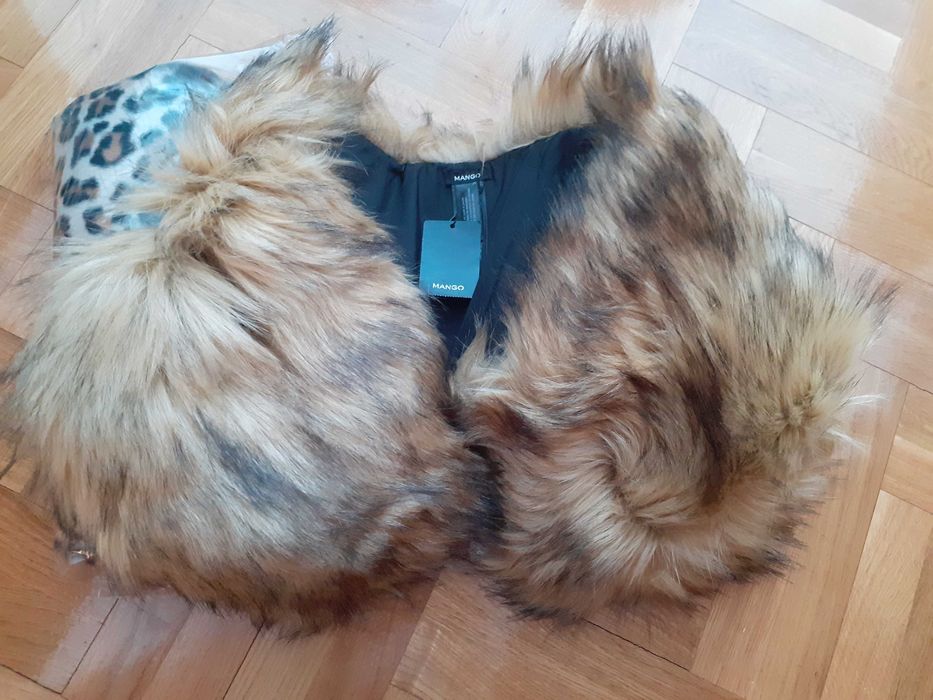 Декоративна яка - еко кожа - нова