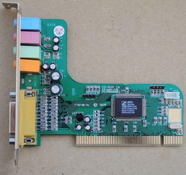 C-Media CMI8738/PCI-SX PCI Testat