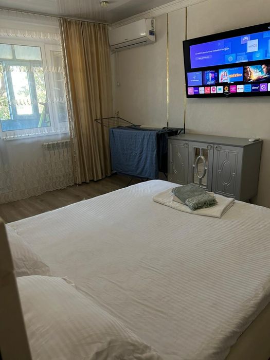 1 -Ком :КВ-  Посуточно. Смарт ТВ -WiFi. Ночь -10000т