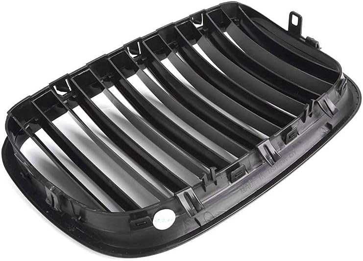 Решетки Бъбреци Черни Двойни за BMW X5 E70 2007-13 X6 E71 2008-14