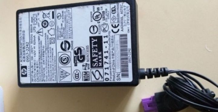 Incarcator  alimentator imprimanta hp 32v 16v