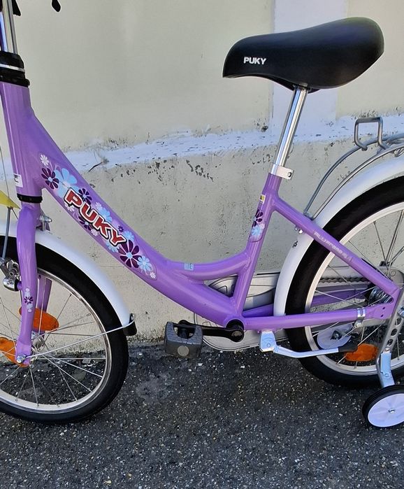 Bicicletă de copii PUKY cadru din aluminiu pe 18 inchi