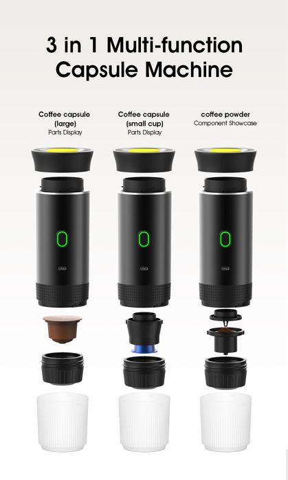 Преносима еспресо кафемашина. Dolce Gusto, Nespresso или мляно кафе.