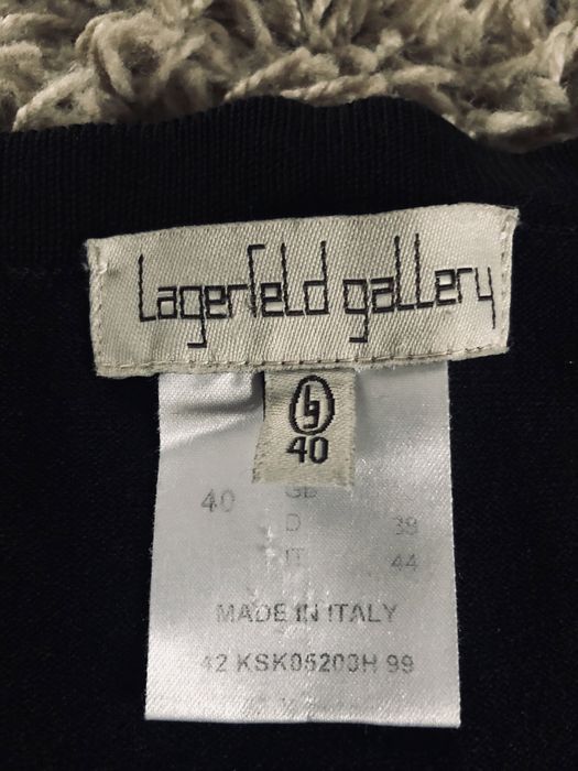 Fusta neagră Karl Lagerfeld