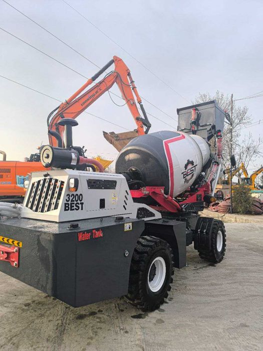 "BEST3200" Кармикс самозагружающейся бетосмеситель