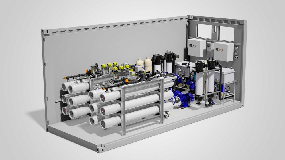 Обратный осмос ,КНС и Очистные сооружения