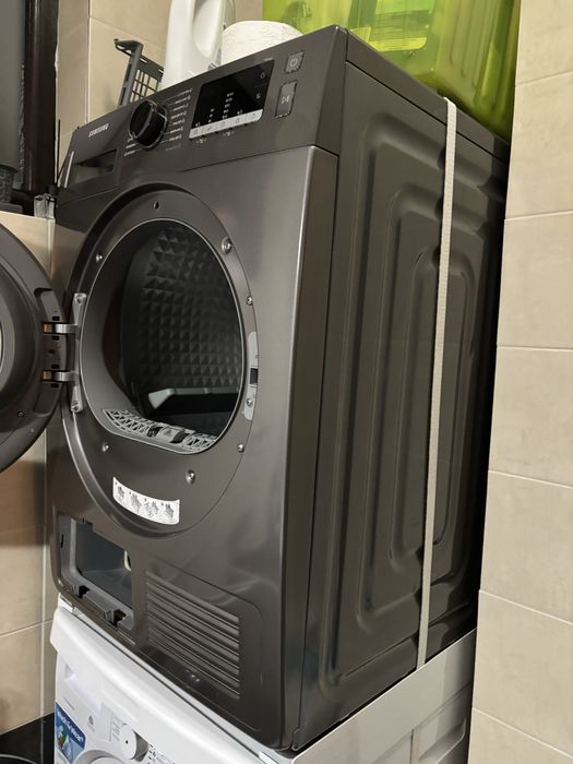 Uscator de rufe Samsung DV90TA040AX, pompa de caldura, 9kg, A++