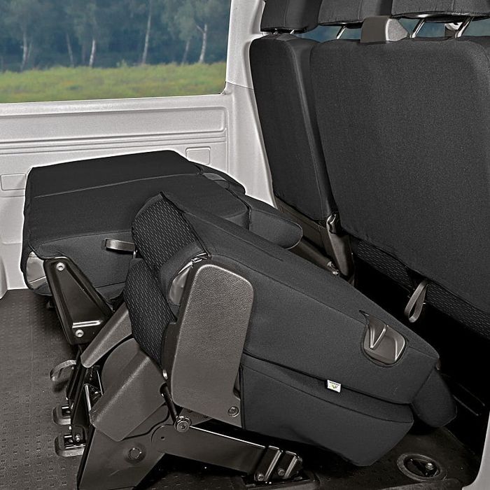 Husa scaune pentru VW Transporter T5 2003-2015, Pentru Randul 2 / 2+1