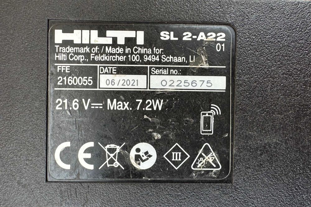 Hilti SL 2-A22 LED - Акумулаторна лампа 22V 5.2Ah