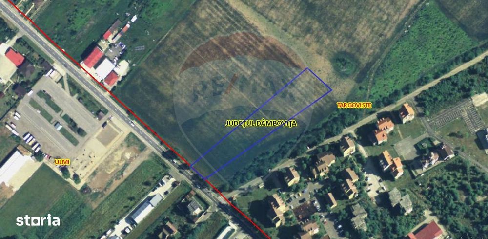 Teren 6450 mp cu potential ridicat de dezvoltare in Targoviste