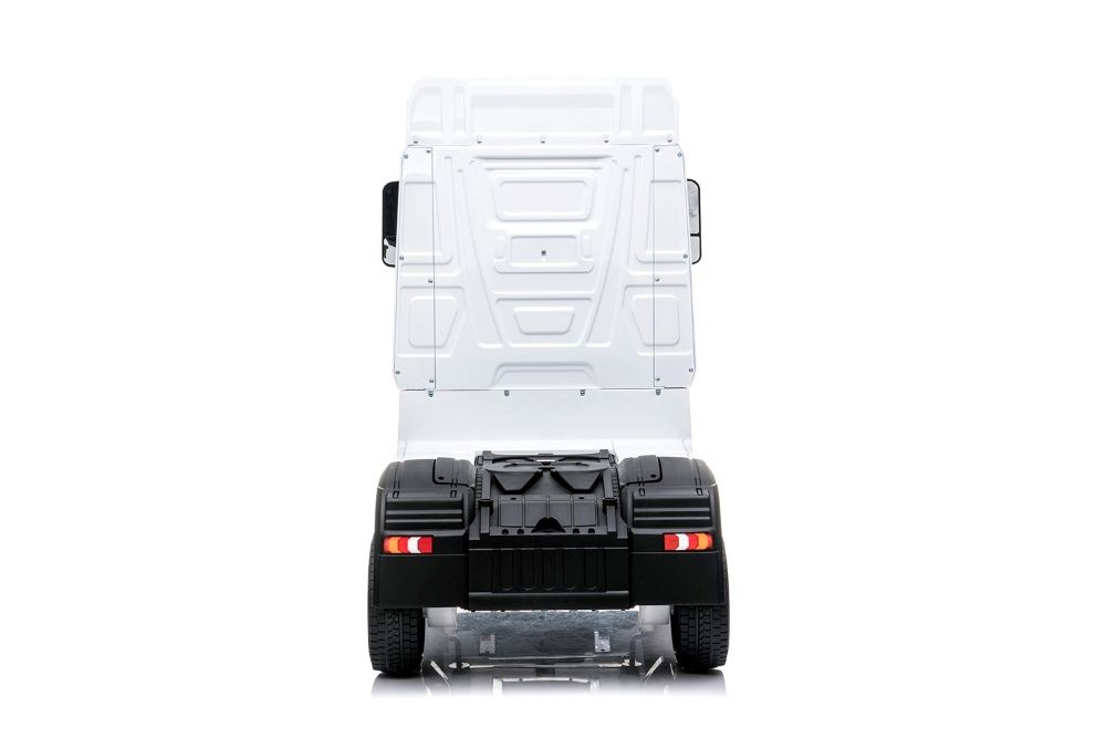 Camion electric copii Mercedes ACTROS 4x4 180W 12V PREMIUM #Alb