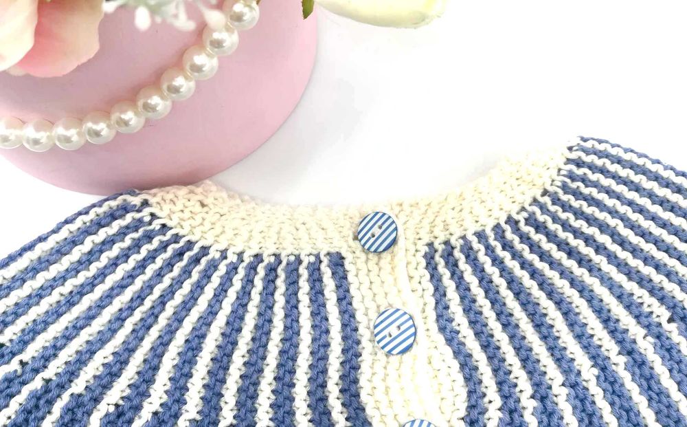 Jerseu tricotat pentru fetite