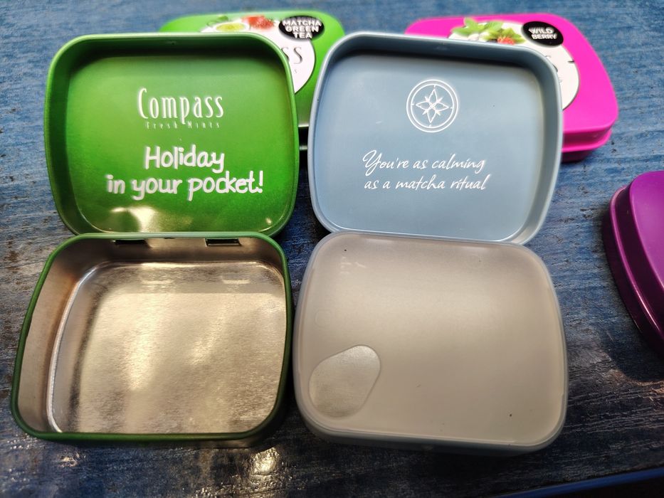 Метални кутийки от бонбони