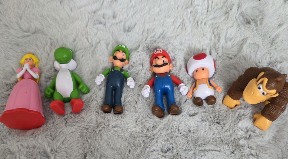 Set 6 figurine SuperMario,