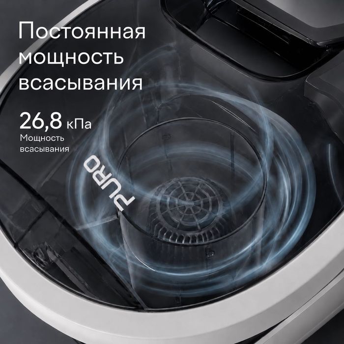 Пылесос Puro SL-300 черно-белый
