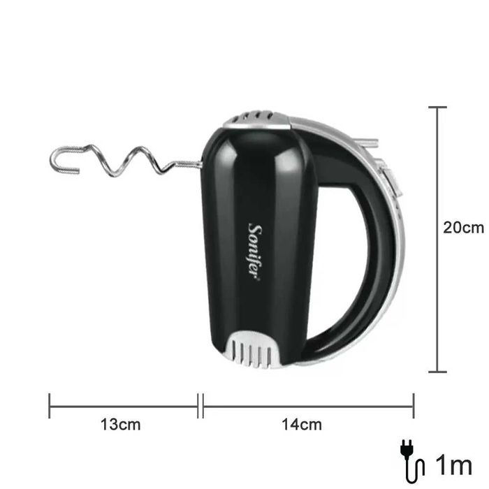 Sonifer 2в1 Электрический миксер для теста венчик mikser sf-7013