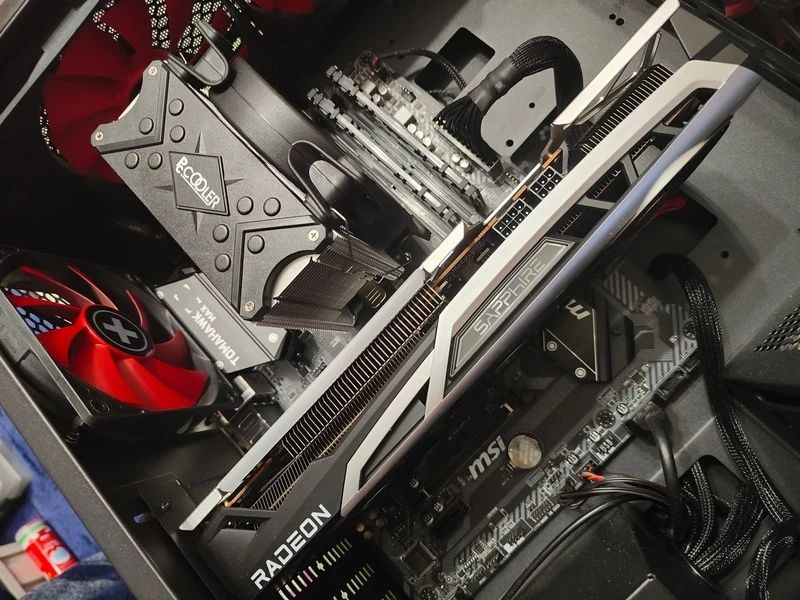Видеокарта AMD RX 6700 XT Sapphire Nitro +