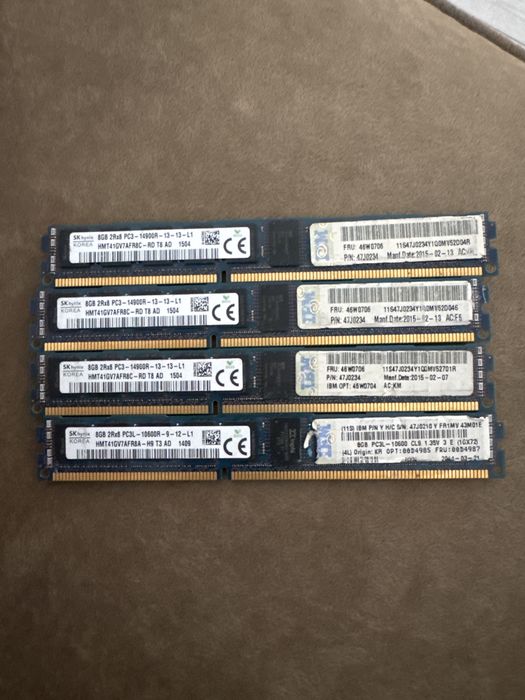 Memorie ram server SK Hynix 32GB (4x8GB) ECC DDR3 1866 (PC3 14900)