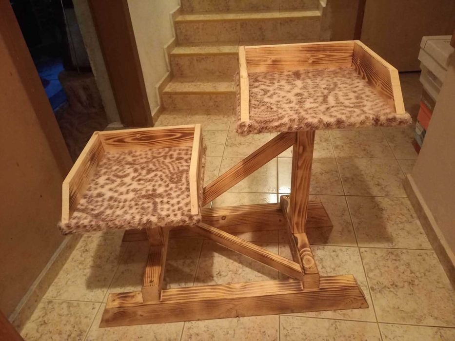 Катерушка за котки ръчно изработена
