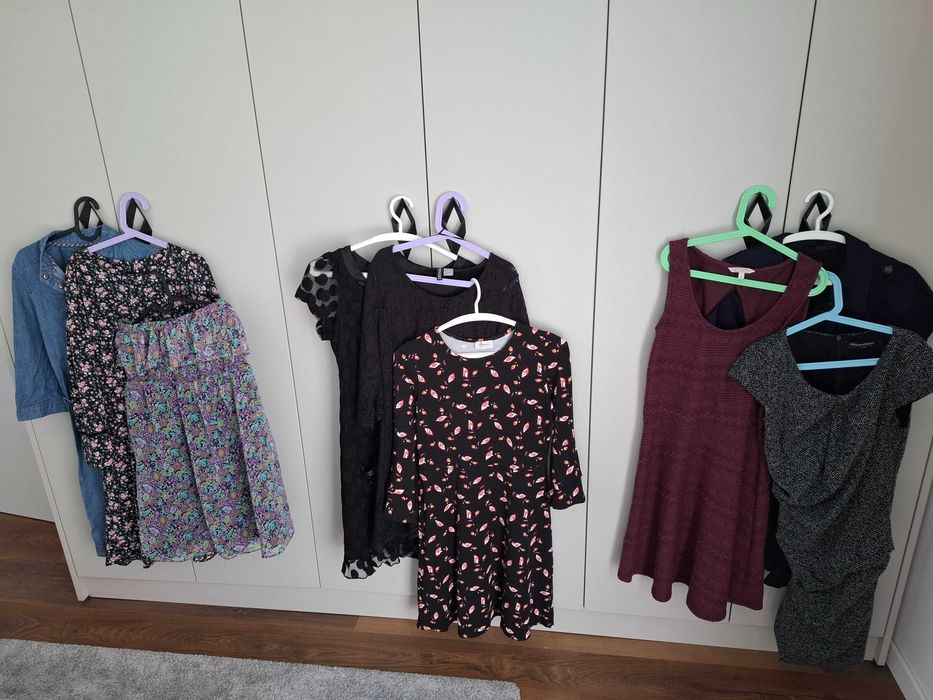 Rochii damă 9 bucăti H& M ,C& A , Esprit , okay