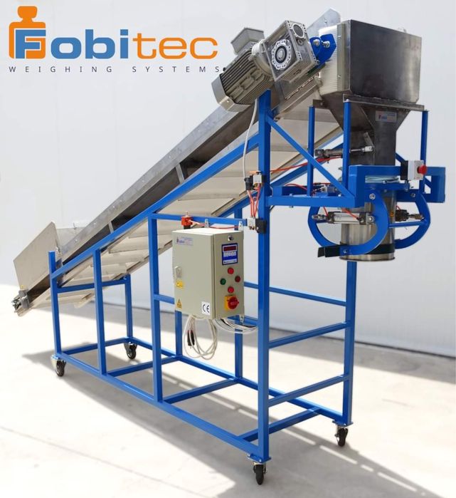 Echipament  de cantarire ambalare  la saci 10-50 kg