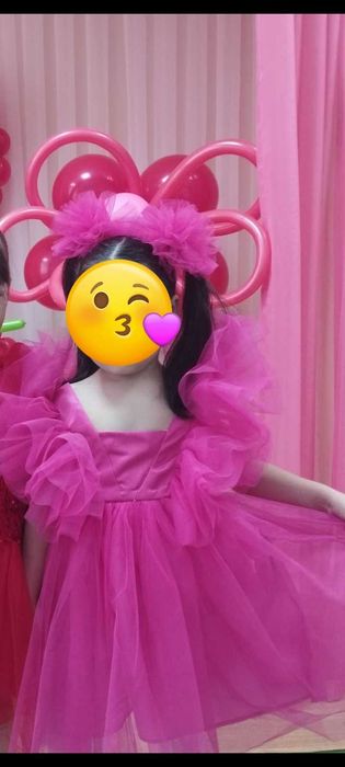 Продам платье розовое 110 размер