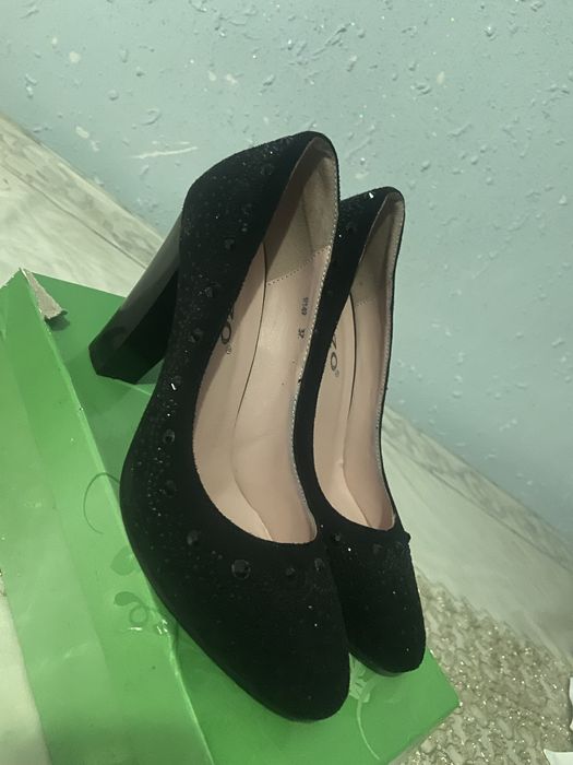 Чорний Вечерний Туфли
