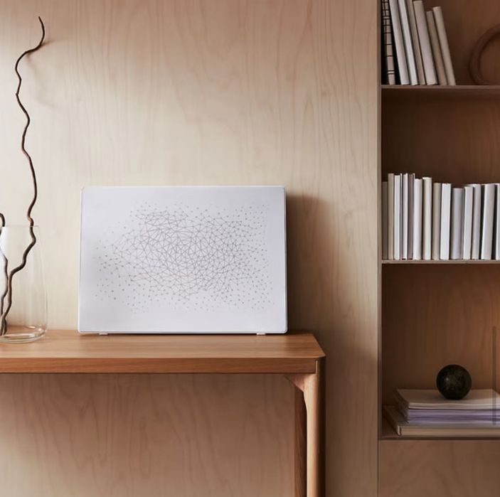 IKEA SYMFONISK Tablou cu difuzor WiFi, alb, 41x57x6cm