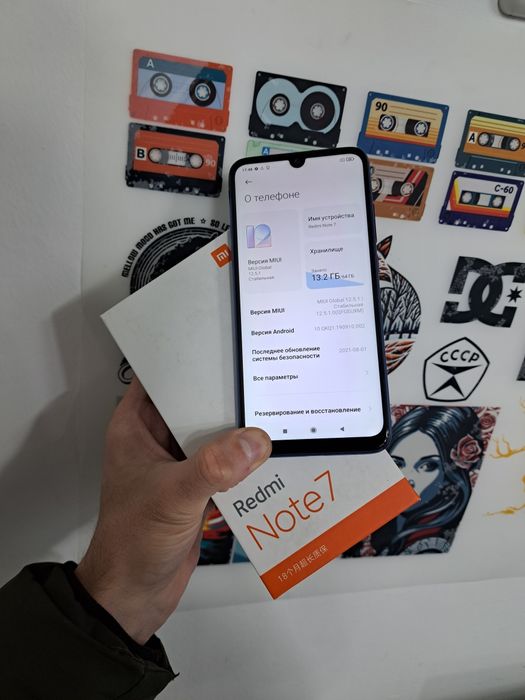Redmi Note 7 память 64gb очилмагян идеал