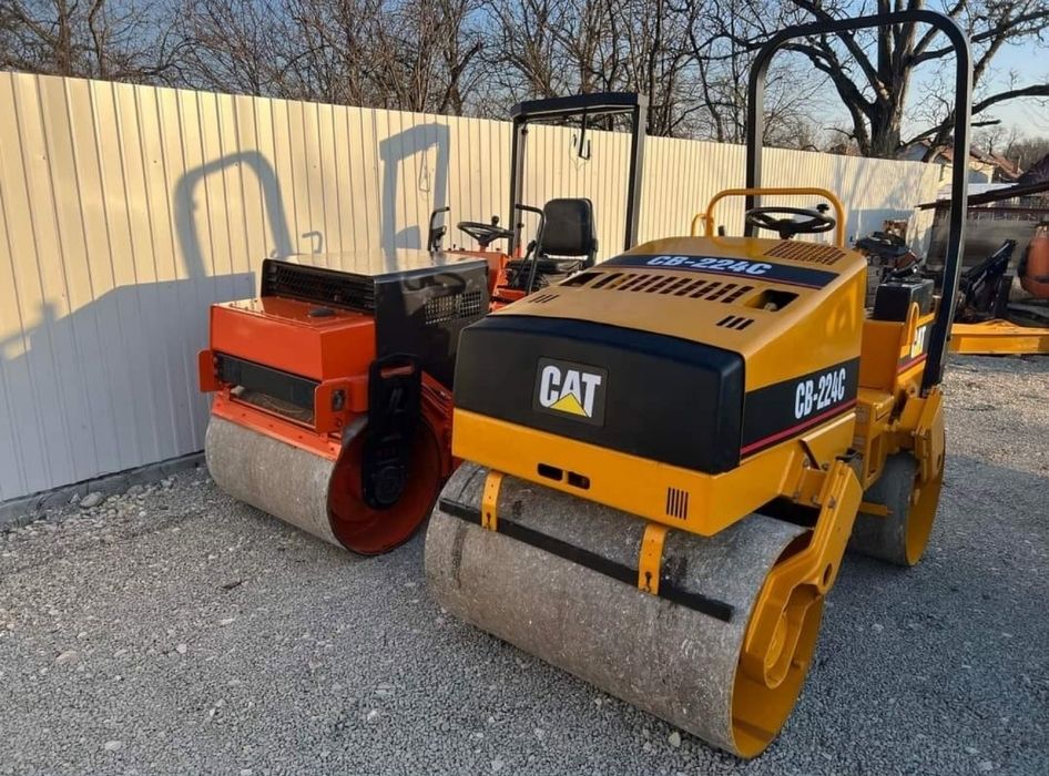 Buldoexcavator, Bobcat, Cilindru compactor, Basculanta 8x4 SORTURI NIS