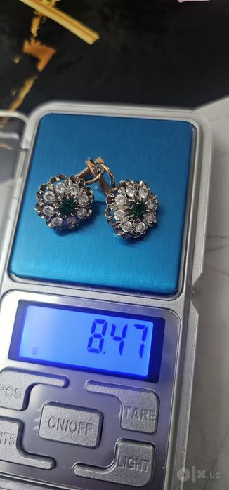 Золотые серёжки 585 пр