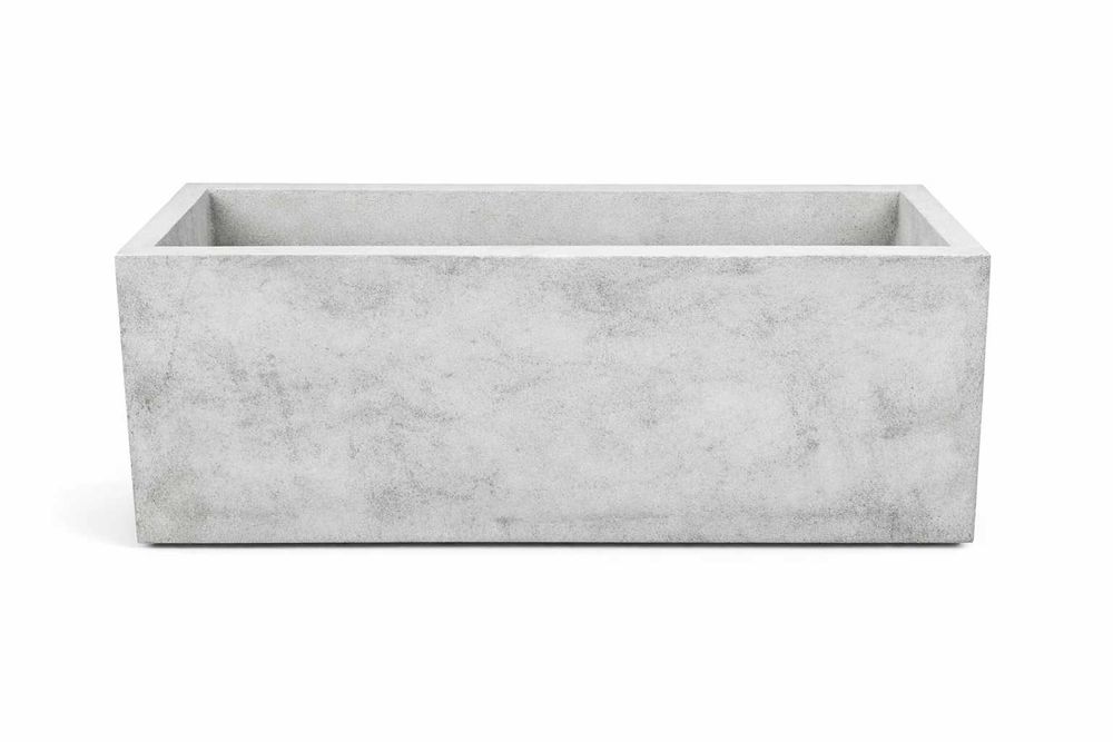 Jardinieră din beton 120×50×50 cm