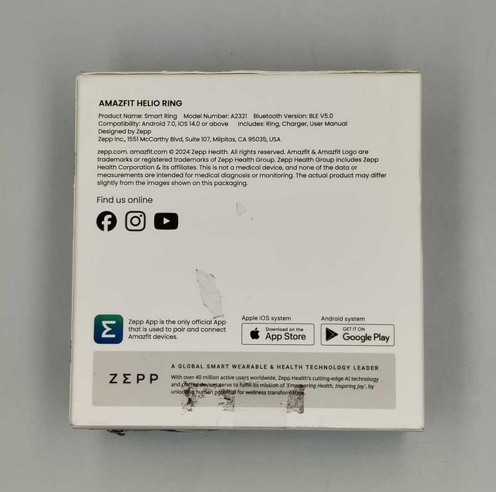Amazfit - Helio Ring [#8337#]
