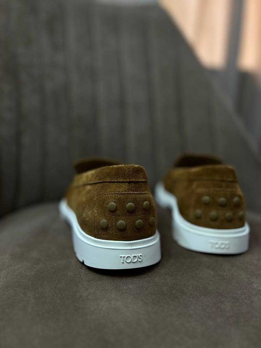 Tod’s мужские замшевые лоферы РАЗМЕР 43