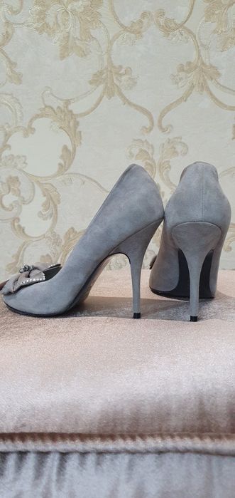 Замшевые туфельки